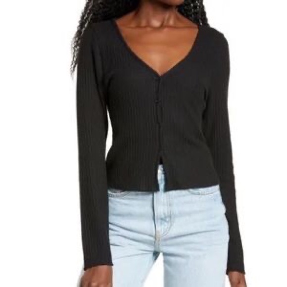 Socialite Black Cardigan - Picture 1 of 2